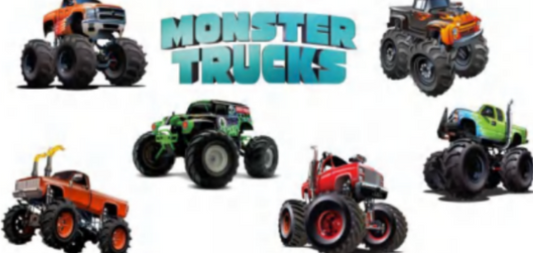 Monster Trucks 16oz