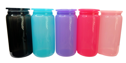 Acrylic Can Cups Macaron 16oz